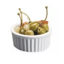 American Metalcraft CRMK4 Fluted Ramekin w/ 4 oz Capacity, Ceramic/White thumbnail 4