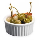 American Metalcraft CRMK6 Fluted Ramekin w/ 6 oz Capacity, Ceramic/White thumbnail 2