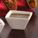 American Metalcraft CSC20 2 oz Square Sauce Cup - Porcelain thumbnail 2