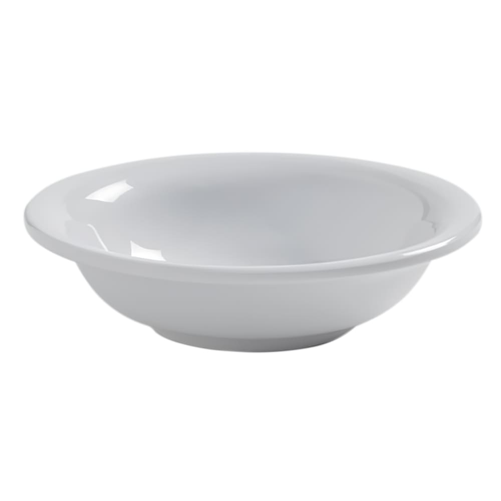 American Metalcraft DB5WH 5 oz Round Melamine Jane Fruit Bowl - White