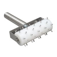 American Metalcraft DDCH7744 7 1/2" Dough Docker w/ Handle & Pins, Aluminum/Stainless thumbnail 2