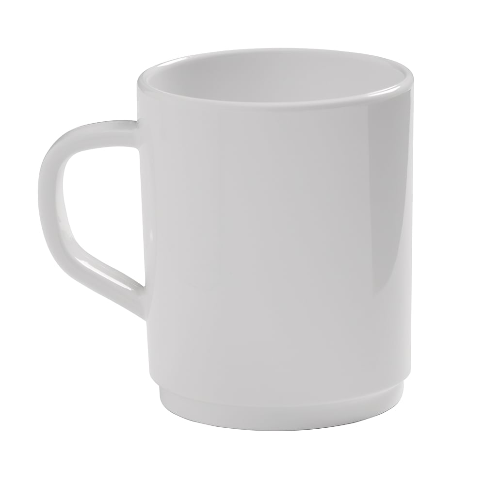 American Metalcraft DM10WH 10 oz Jane Mug - White