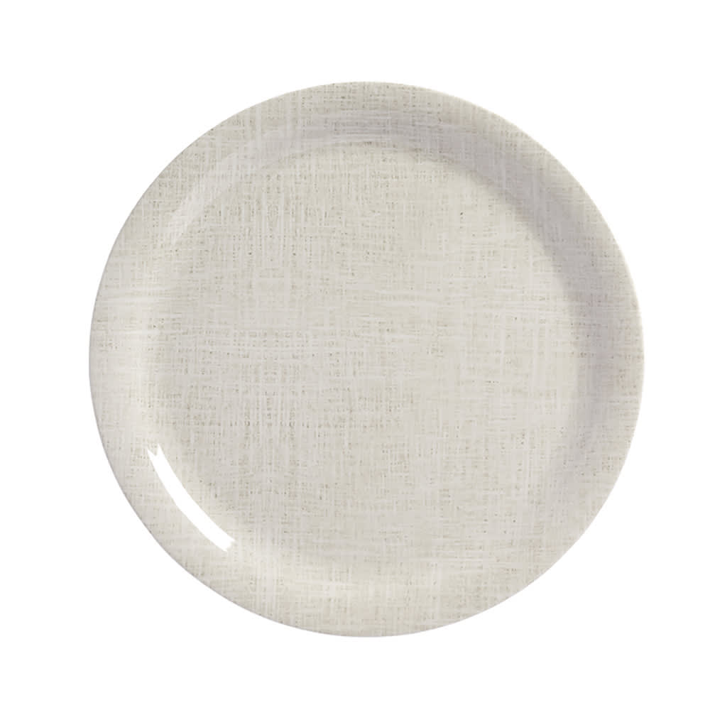 American Metalcraft DPN10LN 10" Round Melamine Plate, Linen