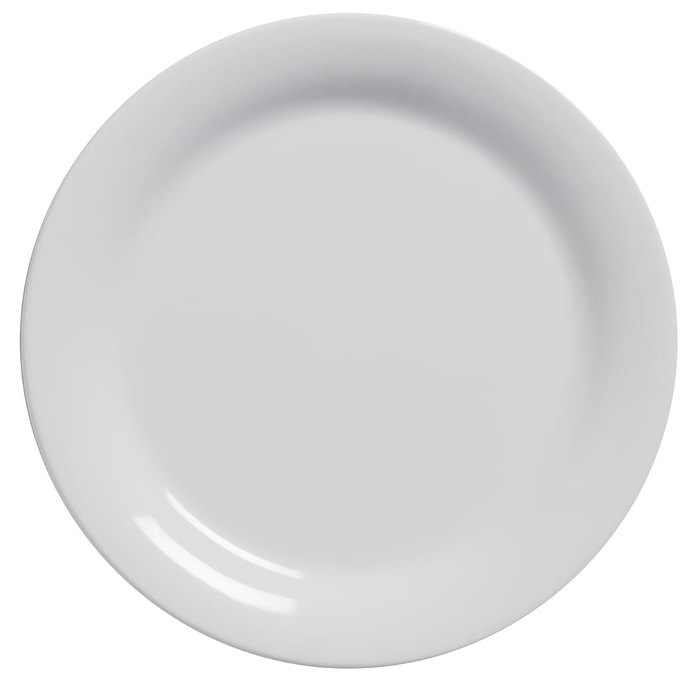 American Metalcraft DPW6WH 6" Round Melamine Jane Bread & Butter Plate - White