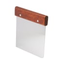 American Metalcraft DS6706 Dough Cutter/Scraper w/ Handle, 6" x 6", Stainless/Wood thumbnail 2
