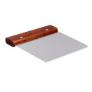 American Metalcraft DS6706 Dough Cutter/Scraper w/ Handle, 6" x 6", Stainless/Wood thumbnail 3