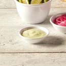 American Metalcraft DSC1WH 1 oz Melamine Jane Sauce Cup - White thumbnail 2