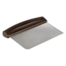 American Metalcraft DSP6705 Dough Cutter/Scraper w/ Handle, 6" x 4 1/2", Stainless/Plastic thumbnail 3