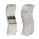 American Metalcraft DXP4 2 oz Salt & Pepper Shaker Set - Stainless Steel, 4"H thumbnail 2