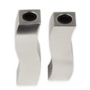 American Metalcraft DXP4 2 oz Salt & Pepper Shaker Set - Stainless Steel, 4"H thumbnail 3