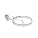 American Metalcraft ER333 3 1/8" Egg Ring w/ Handle, Chrome thumbnail 4