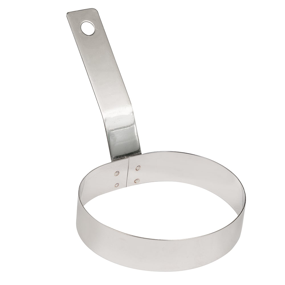 American Metalcraft ER387 4" Egg Ring - Handle, Stainless