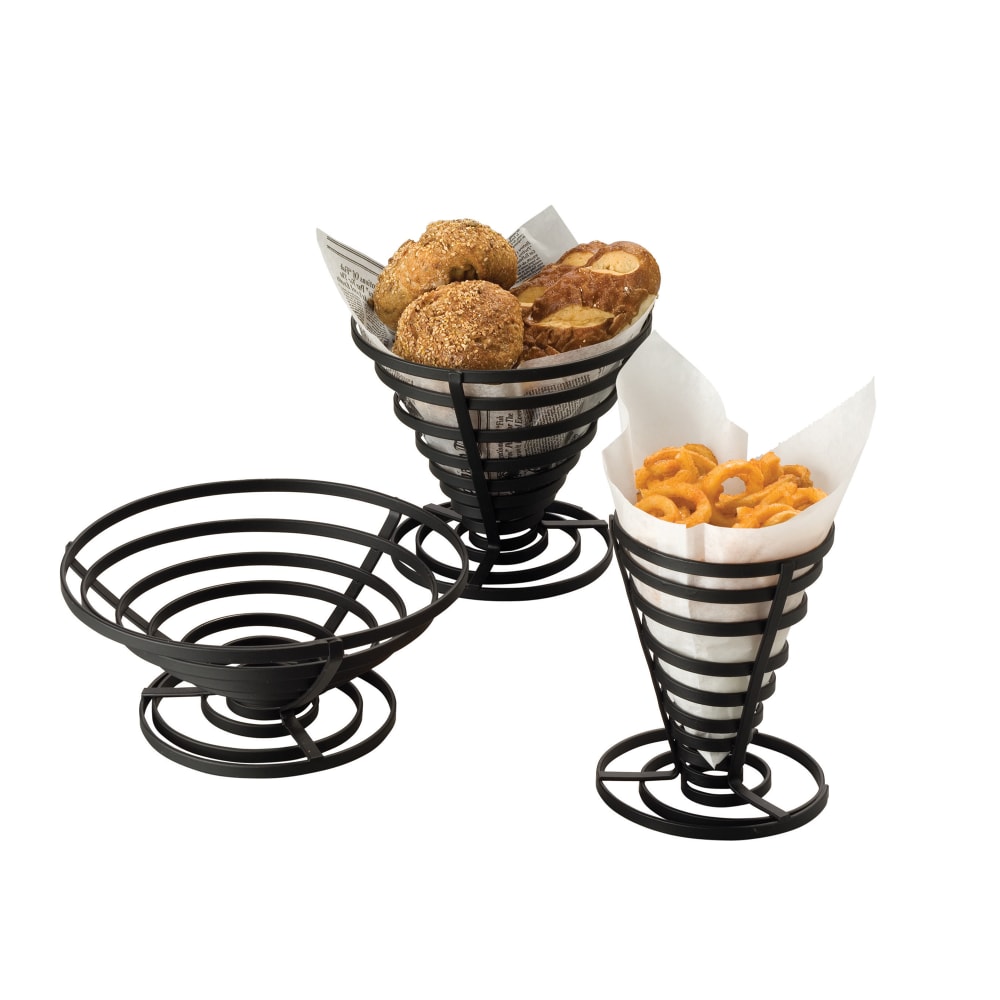 American Metalcraft FCD1 5" French Fry Basket, Black