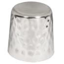 American Metalcraft FFHM37 3 3/8" French Fry Cup, Satin Finish, Hammered/Stainless thumbnail 4