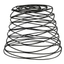 American Metalcraft FRUB9 7" Round Wire Basket, Black thumbnail 3