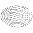 American Metalcraft FRUC16 Oval Wire Basket, Chrome thumbnail 3