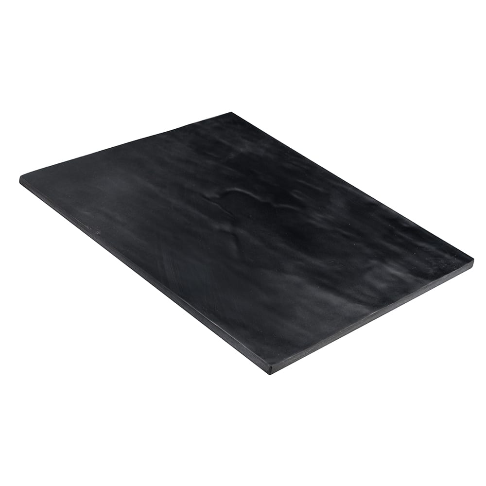American Metalcraft FSLT10 10" x 8" Rectangular Endurance Platter - Melamine, Faux Slate