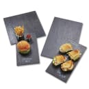 American Metalcraft FSLT21 21 5/8" x 13" Rectangular EndurancePlatter - Melamine , Faux Slate thumbnail 6