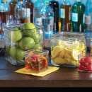 American Metalcraft GJ6 6 oz Square Glass Jar thumbnail 5