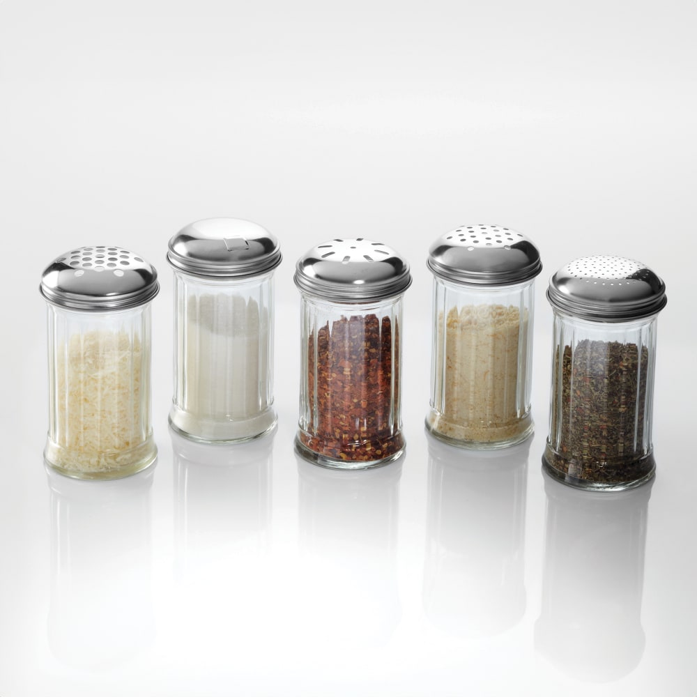 American Metalcraft GLA316 Sugar Pourer w/ 12 oz Capacity, Glass/Stainless