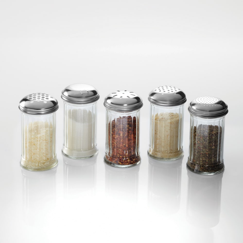 American Metalcraft GLA318 Dredge w/ 12 oz Capacity, Glass/Stainless