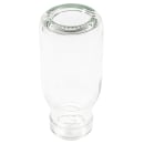American Metalcraft GMB3 3 oz Glass Milk Bottle - Clear thumbnail 4