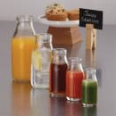 American Metalcraft GMB6 6 oz Glass Milk Bottle - Clear thumbnail 2