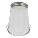 American Metalcraft GP3 3 1/2" Tabletop Serving Pail, Galvanized thumbnail 4