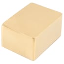 American Metalcraft GSPH4 Rectangular Sugar Caddy - Stainless Steel, Gold thumbnail 4