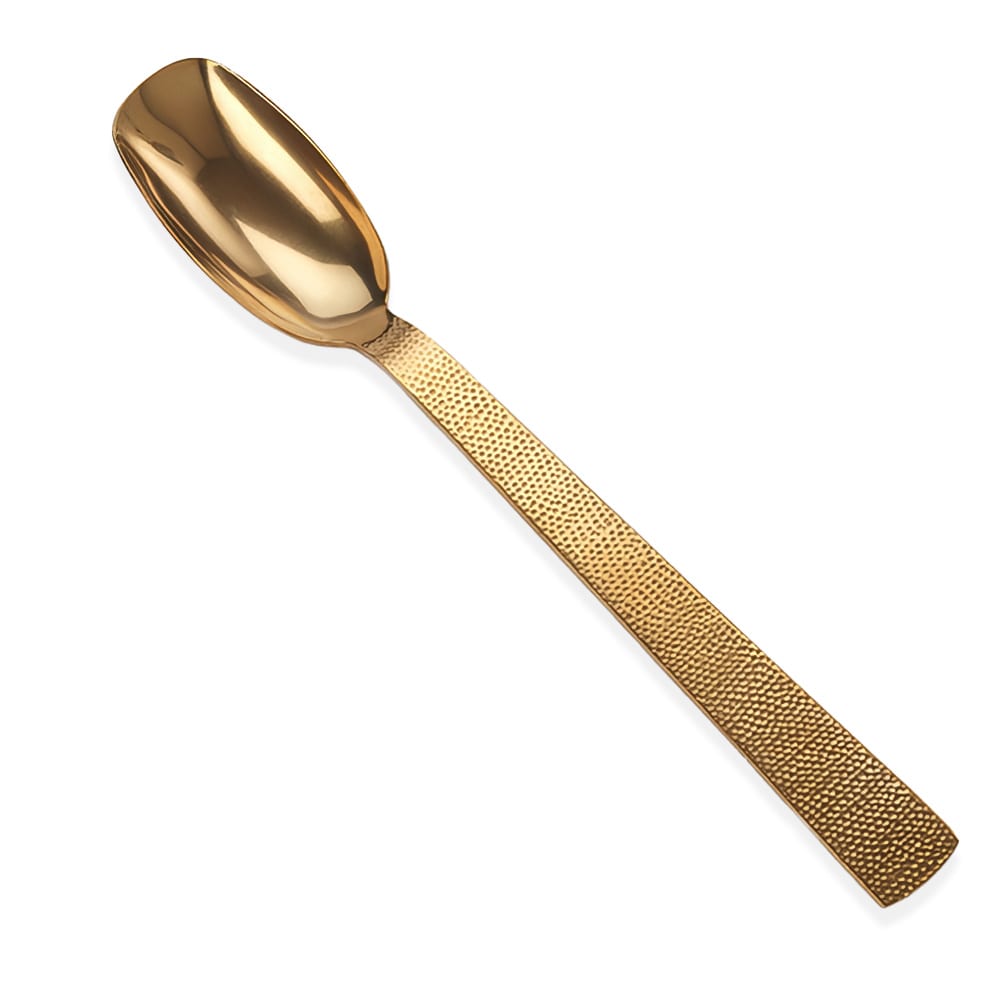 American Metalcraft GVHSA10 9 3/8" Salad Spoon - Stainless Steel, Gold