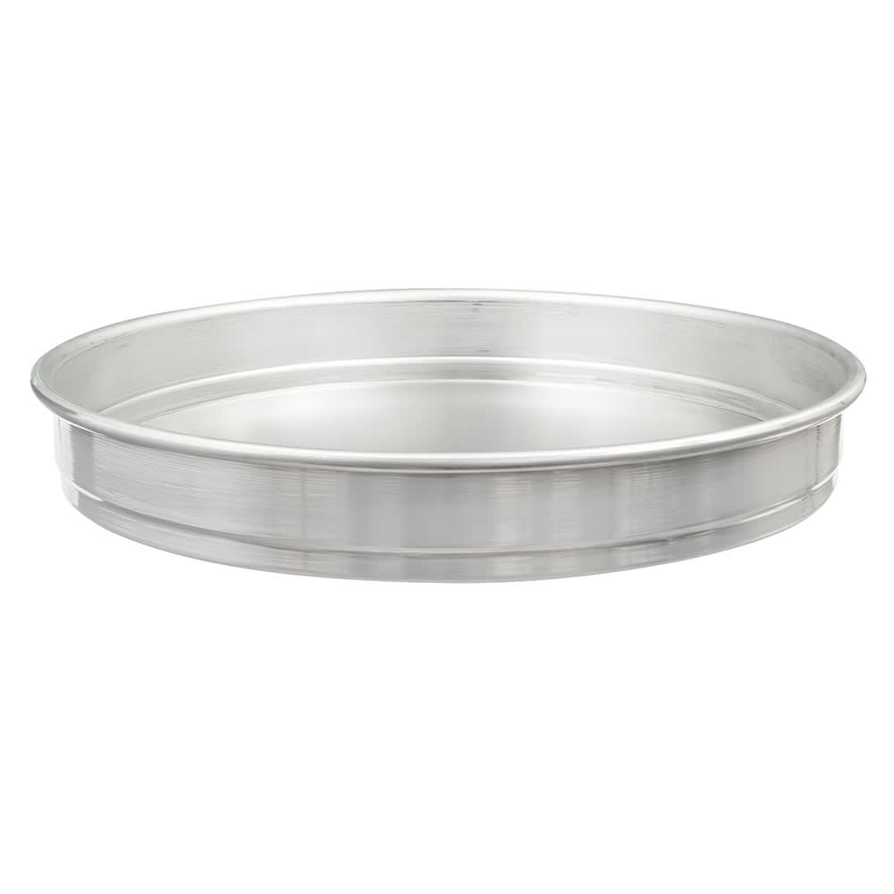 American Metalcraft HA5014 14" Self Stacking Pizza Pan, 2" Deep, Aluminum