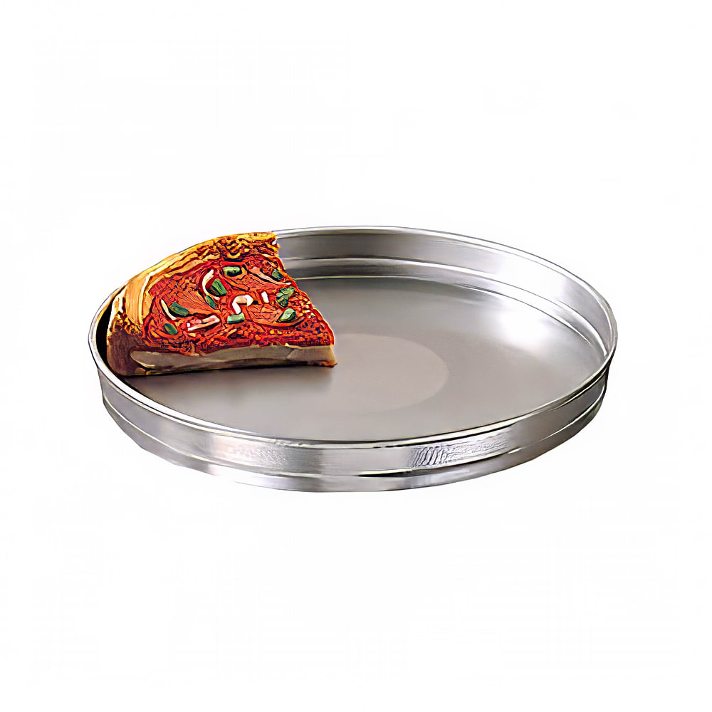 American Metalcraft HA5015 15" Self Stacking Pizza Pan, 2" Deep, Aluminum