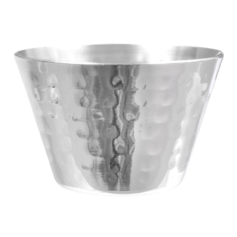 American Metalcraft HAMSC4 4 oz Sauce Cup - Hammered-Finish Stainless
