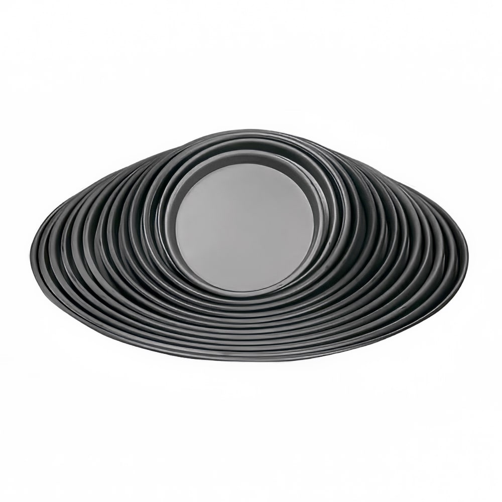 American Metalcraft HC2010 10" Tapered Pizza Pan, 1/2" Deep, Hardcoat, Aluminum