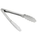 American Metalcraft HDUT975 10"L Stainless Utility Tongs thumbnail 3