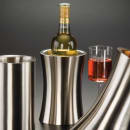 American Metalcraft HGWC1 8" Double Walled Wine Cooler - Stainless Steel, Brushed Finish thumbnail 2