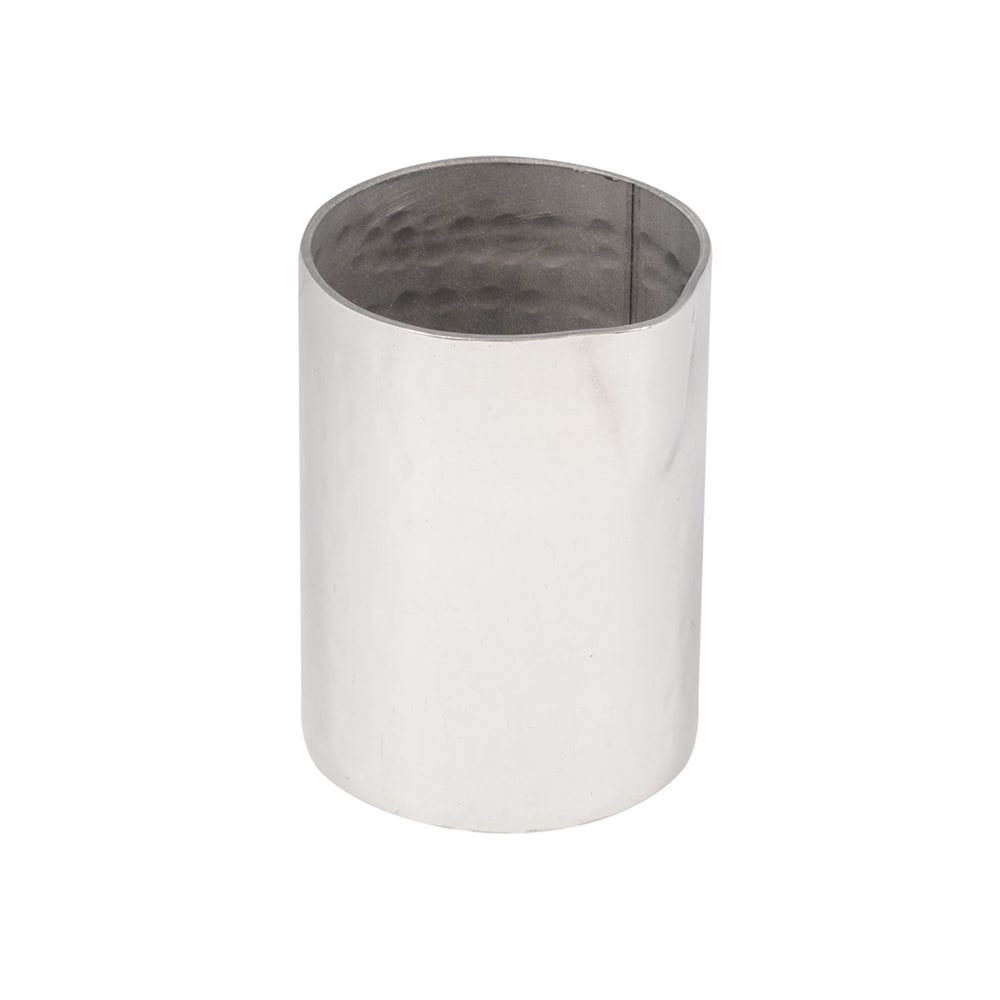 American Metalcraft HMCM2 2" Creamers w/ 4 oz Capacity & Pourer, Hammered, Stainless