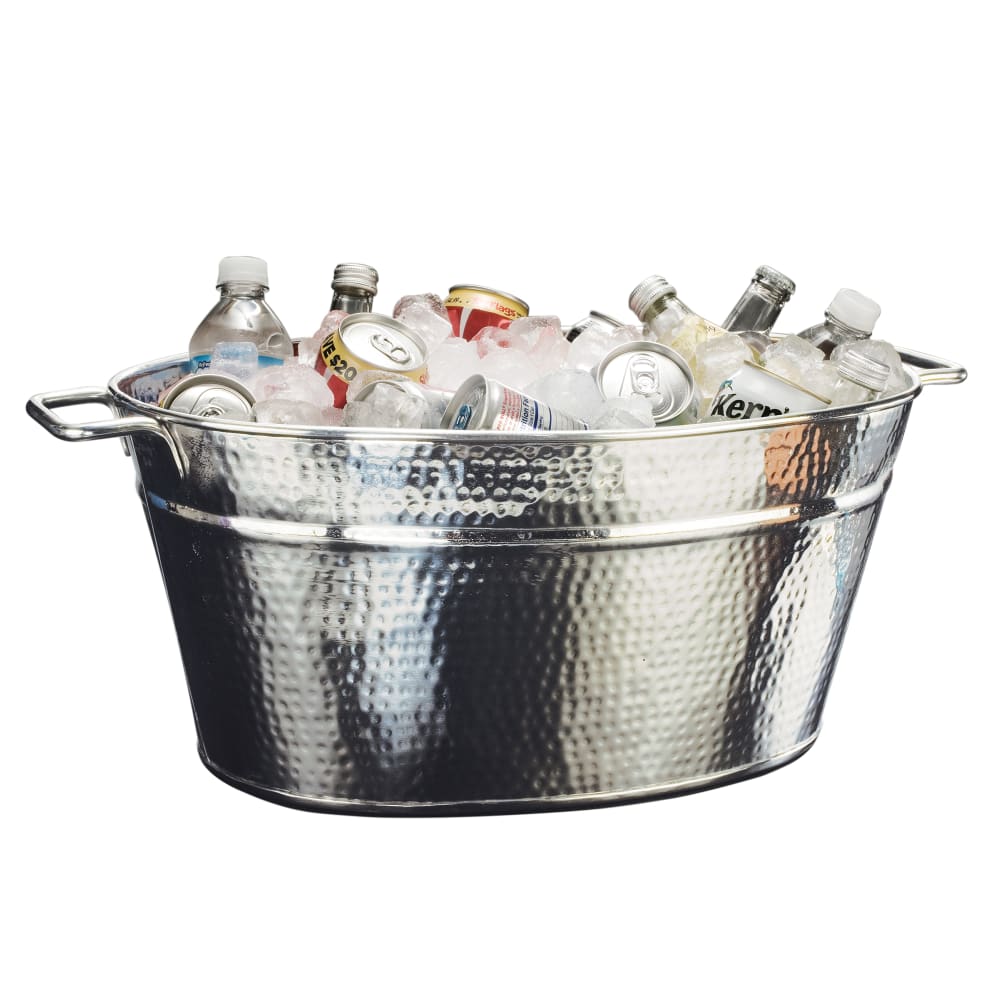 American Metalcraft HMDOB19149 25 qt Cooling Tub - 19 3/8"L x 14"W x 9 1/4"H, Stainless Steel