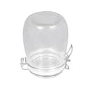 American Metalcraft HMJ5 26 oz Apothecary Jar with Hinged Lid - Glass thumbnail 3