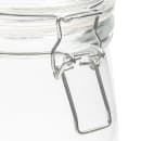 American Metalcraft HMJ6 35 oz Apothecary Jar w/ Hinged Lid - Glass thumbnail 5