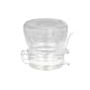 American Metalcraft HMMJ5 5 oz Mini Apothecary Jar with Hinged Lid - Glass thumbnail 3