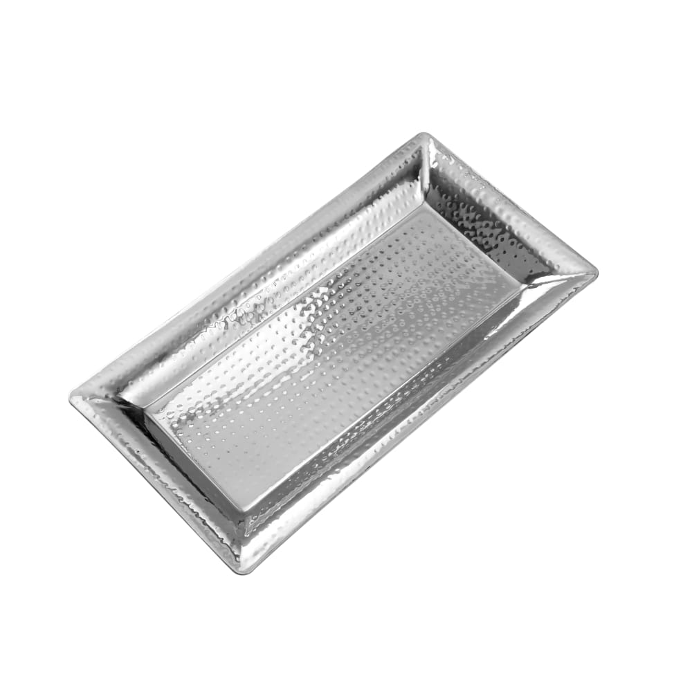 American Metalcraft HMRT1019 Rectangle Serving Tray - 18 3/4 x 9 3/4", Stainless