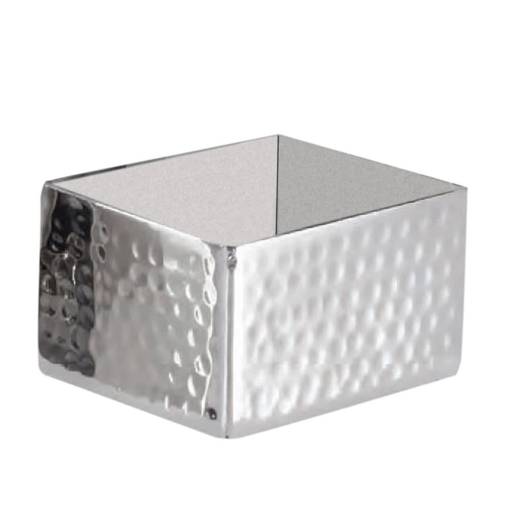 American Metalcraft HMSPH4 Rectangular Sugar Caddy - Stainless Steel, Silver