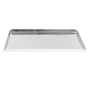 American Metalcraft HMST12 Rectangular Tray - 12x8 1/4" Hammered-Finish Stainless thumbnail 2