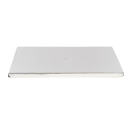 American Metalcraft HMST12 Rectangular Tray - 12x8 1/4" Hammered-Finish Stainless thumbnail 4