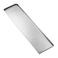 American Metalcraft HMST12 Rectangular Tray - 12x8 1/4" Hammered-Finish Stainless thumbnail 8