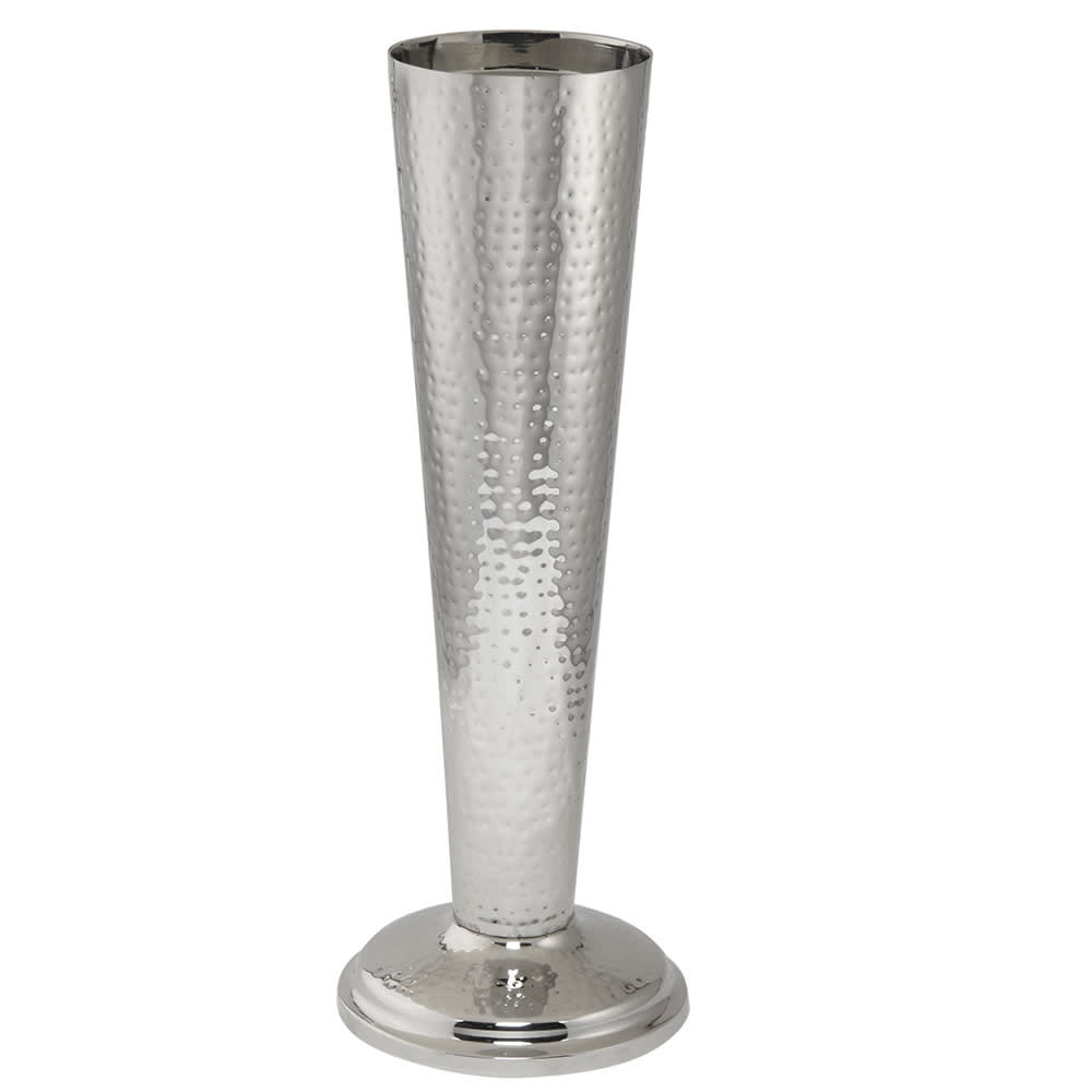 American Metalcraft HMWBSTND 23 3/4" Wine Bucket Stand - Stainless Steel, Hammered Finish