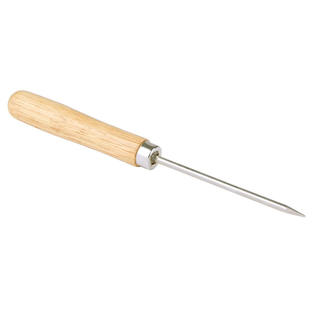 American Metalcraft IC79 8 3/8" Ice Pick w/ Wood Handle - Steel