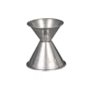 American Metalcraft J202A Double Jigger - 3/4 & 1 1/4 oz, Satin Stainless thumbnail 2