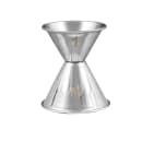 American Metalcraft J204 Double Jigger - 1 & 1 1/2 oz, Satin Stainless thumbnail 2